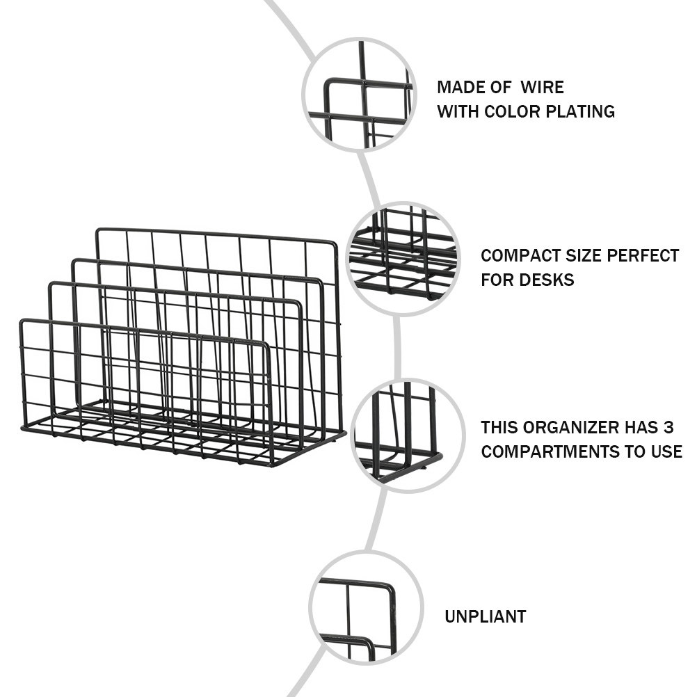 Organizador de mesa para corre - Magazine Holder Rack avaliação e preço