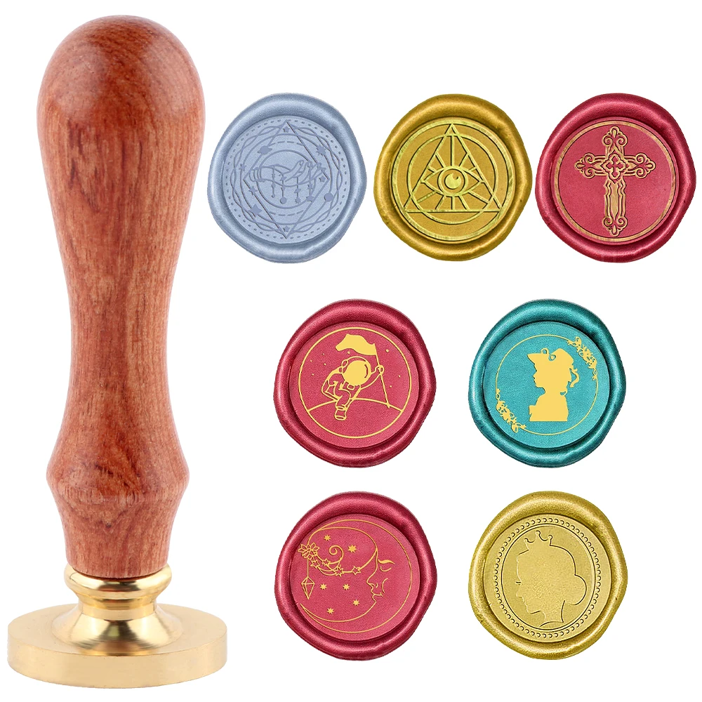Conjunto de carimbo de cera, 1 - Wax Seal Stamp Set avaliação e preço