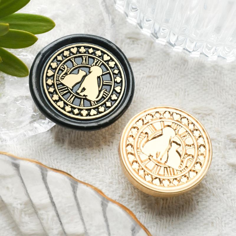 Selo de cera botânica animal,  - Wax Seal Stamp Set avaliação e preço