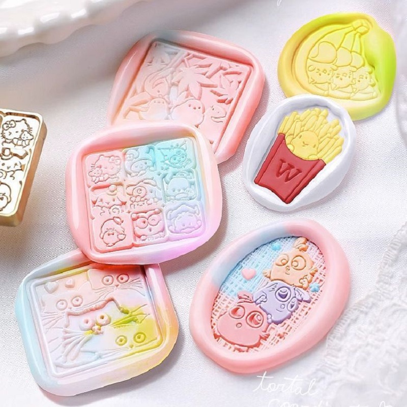 Selo de cera selo kawaii carim - Wax Seal Stamp Set avaliação e preço