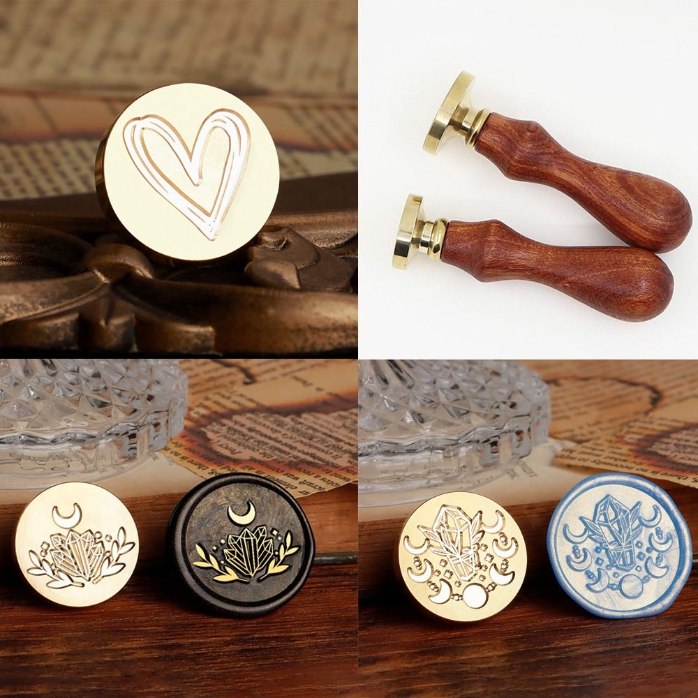 Cabeça de carimbo de cera de c - Wax Seal Stamp Set avaliação e preço